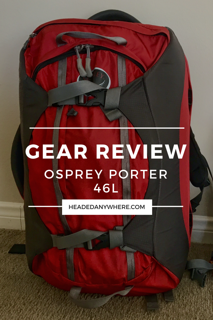 Backpack Review: Osprey Porter 46L | Headed Anywhere
